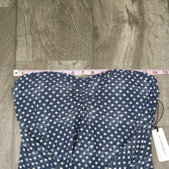 We Wore What Tie Front One Piece Size XL - Picture 4 of 7